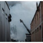 Складський комплекс "Оптима-Фарм". Фото: ДСНС Києва